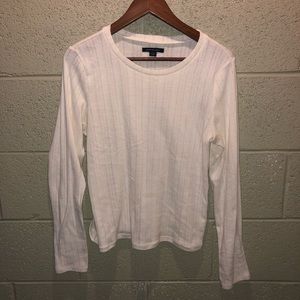 White American Eagle L/S
